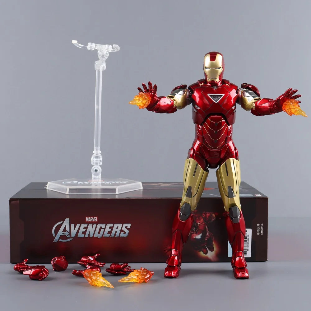 ZD Original Iron Man Legends Mk42 War Machine MK1 MK2 MK3 MK4 MK5 MK6 MK7 Spider Man Avengers Infinity War Action Figure