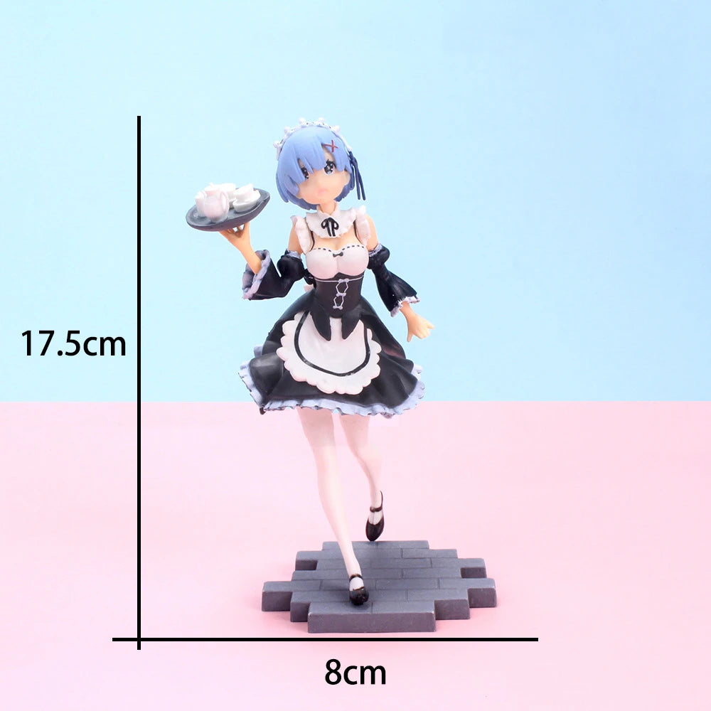 Hatsune Miku Anime Doll Pink Sakura Hatsune PVC Action Doll Sonoko Holding Rabbit Dome Girl Beautiful Girl Model Collection Toy