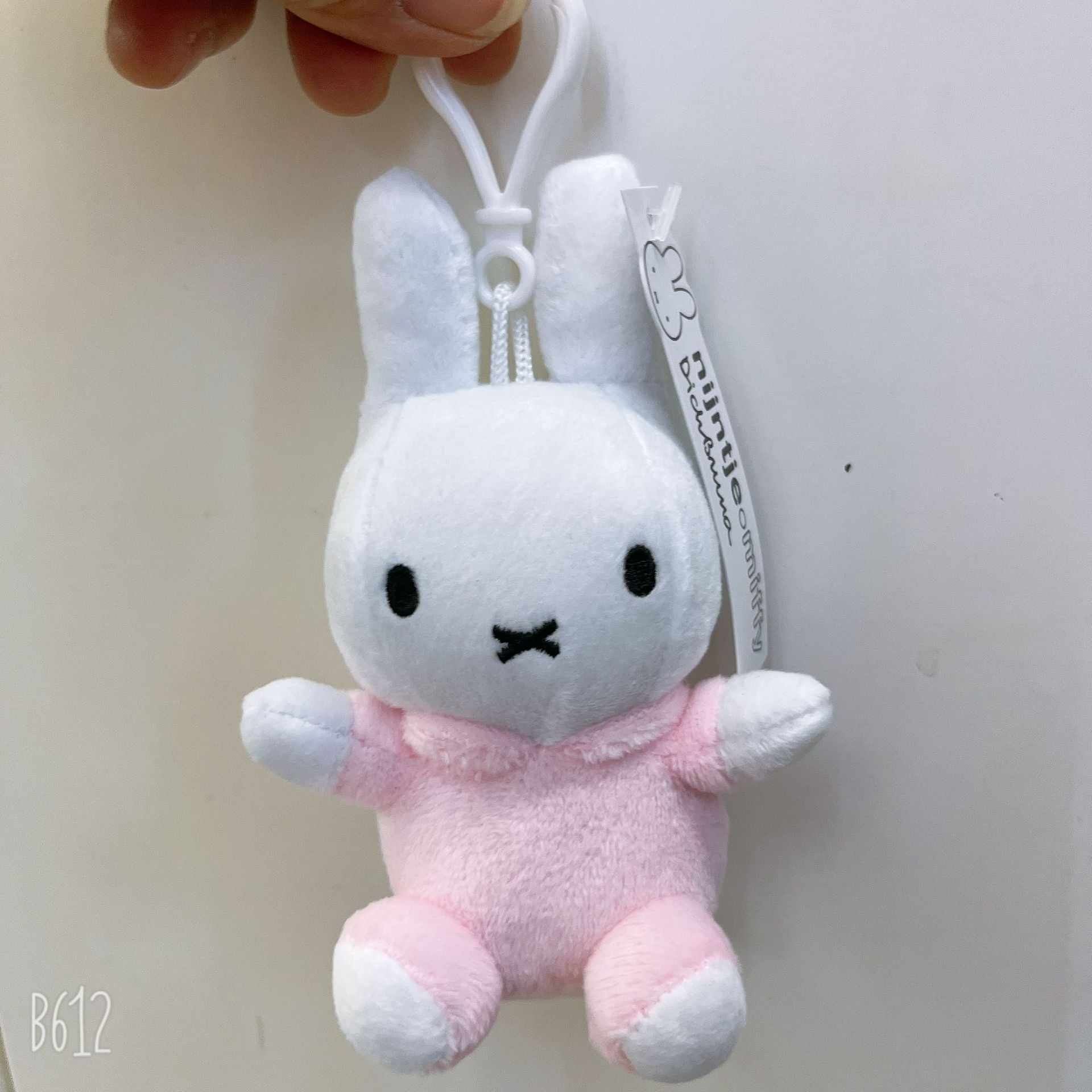Miffy Cute Cartoon Plush Pendant Bag Decor Accessories Doll Keychain High Appearance Girl Gift Send Friends Creative Kawaii Toy