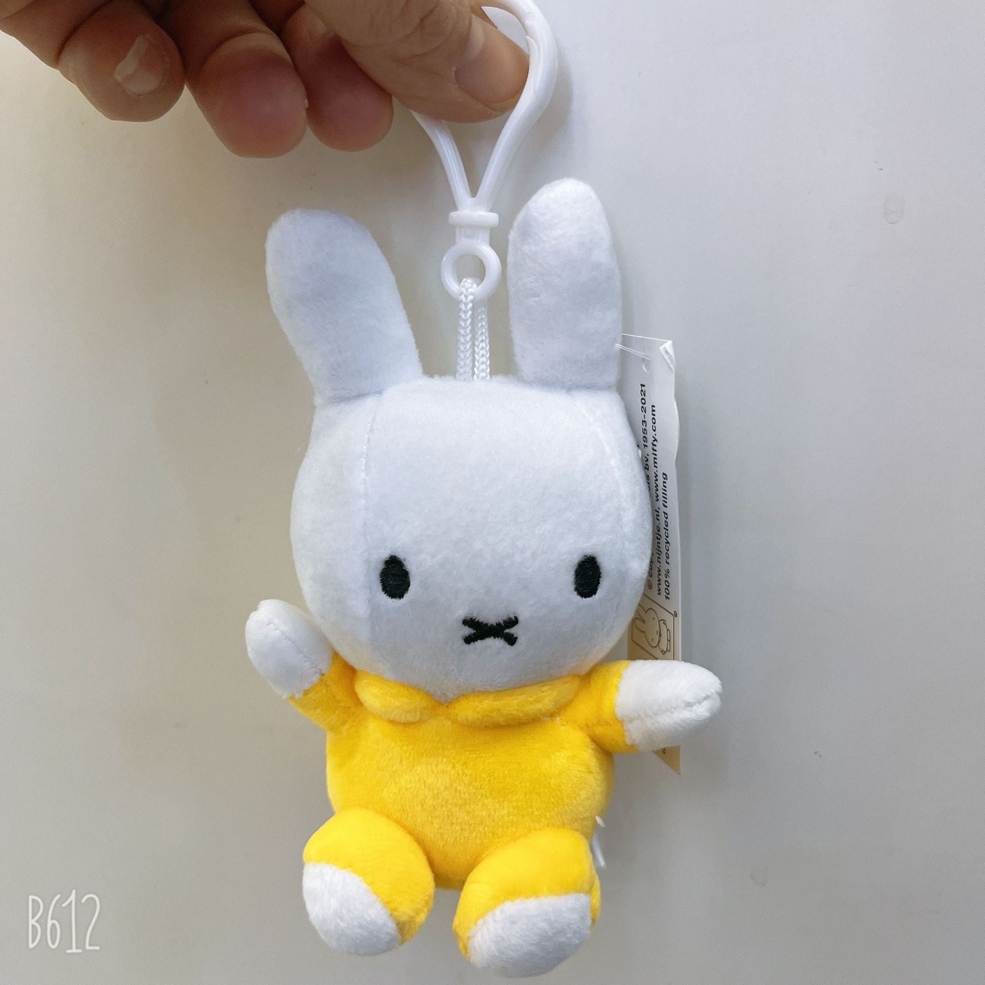 Miffy Cute Cartoon Plush Pendant Bag Decor Accessories Doll Keychain High Appearance Girl Gift Send Friends Creative Kawaii Toy