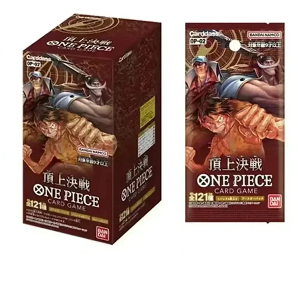 Newest Bandai Original Anime Booster Box One Piece OP09 OP10 OP11 EB02 Awakening of The New Era Tcg Collection Card Toy Gift