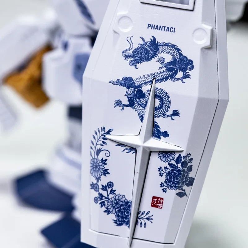 Jay Chou Phantaci Lm Series Figures Gundam Qmsv Movie Peripheral Robit Rx-78-2 Trendy Toy Desktop Model Cool Boy Birthday Gift