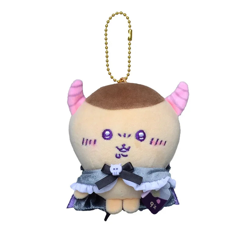Chiikawa Cute Angel Devil Plush Doll Jiikawa Xiaoba Usachi Jiyi Small Pendant Keychain Girl Bag Decoration Small Ornaments Gift