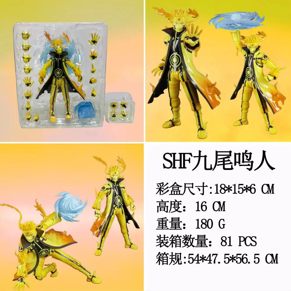SHF Uzumaki Naruto Articulated Action Figure Model Toys