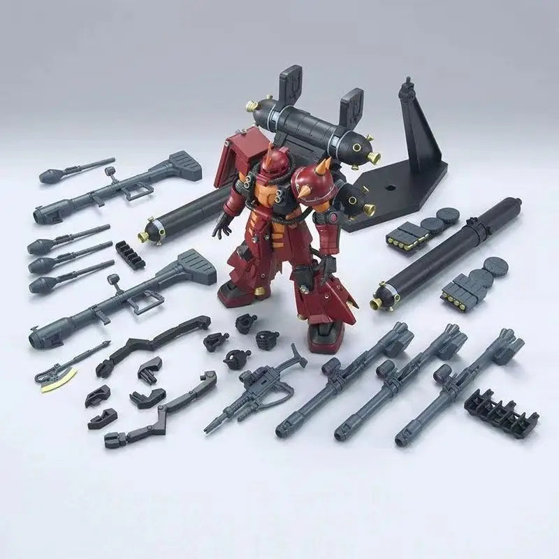 Psycho Zaku Thunder Universe Battlefront HG 1/144 Mech Assembly Model Kit Action Figures Desktop Decoration Gift Collectible