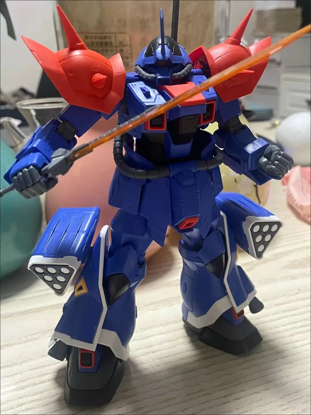 Doudou New Re 1/100 Ms-08tx Exam Efreet Assembly Model Kit Action Figures Mobile Suit Joint Movable robot Statue Collectible Toy
