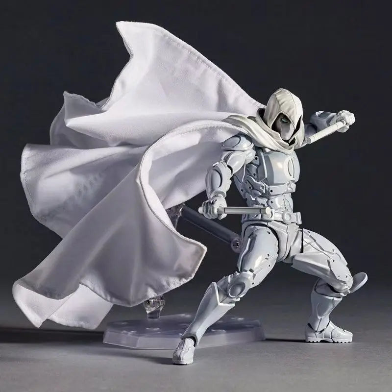 Authentic 16cm Moon Knight Figure Model Anime Peripheral Pvc Model Collect Desktop Ornaments A Friend'S Birthday Present Toys