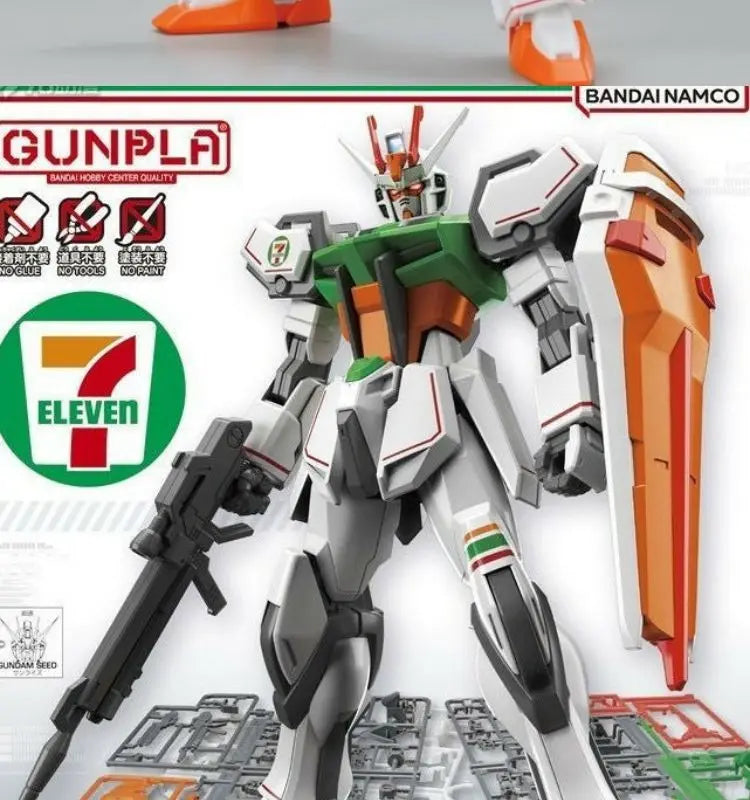 EG Strike GAT-X105 HG 1/144 Assemble The Model Action Figures 711 Color Scheme Decorative Children'S Toys Gift Collectible