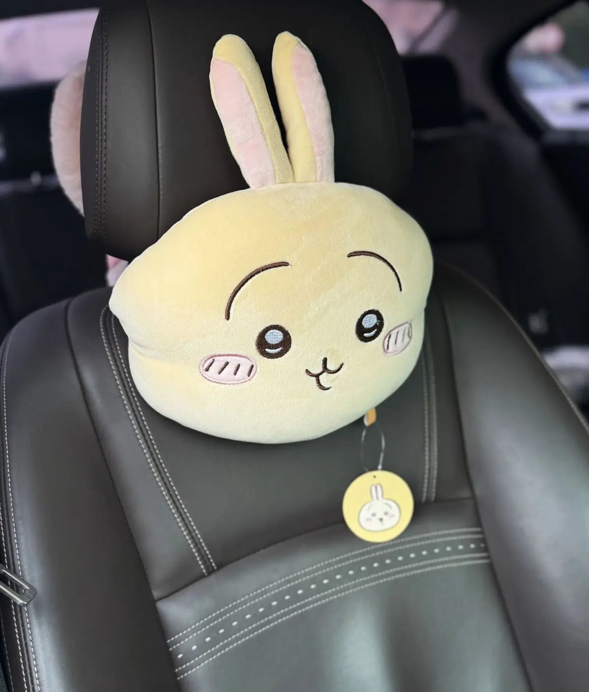 Chiikawa Car Seat Neck Pillow Waist Pillow Plush Cute Car Decoration Cartoon Cute Object Usagi Car Decoration Accessories Gift