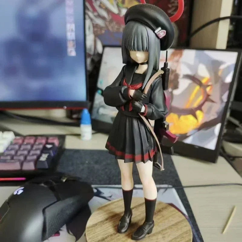 Anime Blue Archive Figurine Mixed Fish Sauce Action Figures Kawaii Girls 15cm PVC Model Statue Collection Peripheral Toys Gifts