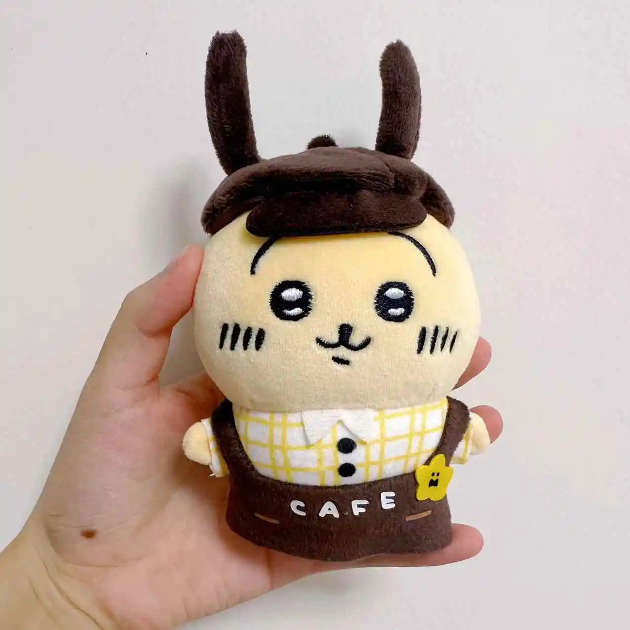 Hot Chiikawa Character Peripherals Coffee Series Plush Pendant Hachiware Usagi Kawaii Keychain Bag Decoration Cute Gifts