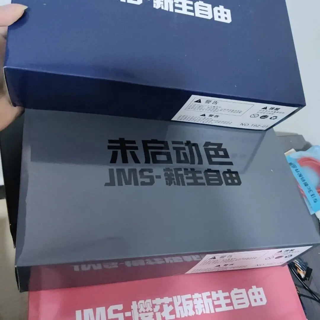 JMS HG 1/144 ZGMF-X10A Freedom Assembled Model Kit Blue Cherry Unstarted Colors Fixed Version Collectible Model Ornament Gift