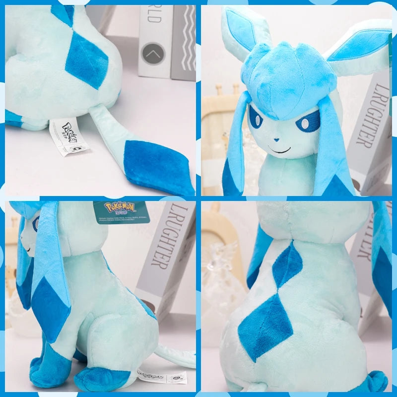 POKEMON Big Size Eevee Umbreon Sylveon Leafeon Espeon Glaceon Plush Toy Anime Stuff Doll Collection Kawaii Gift for Kid