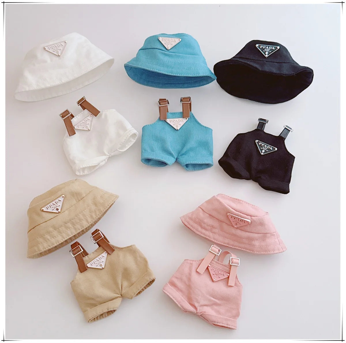 The first and second generations of Labubu only sell 17cm seated party clothes accessories inverted triangle workwear fashion (No Doll)