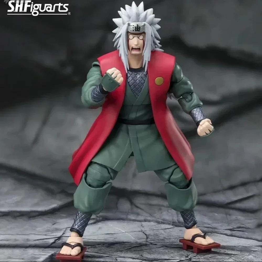 Bandai SH Figuarts Shf JIRAIYA SDCC Naruto Anime Action Collection Figures Toys