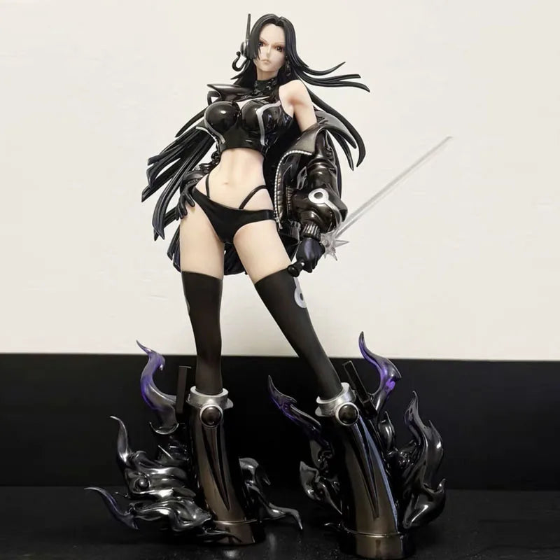 27cm One Piece Boa·Hancock Two Tone Fighting Gk Girl Ver Figure Pvc Anime Action Toy Game Collectible Model Doll Gifts
