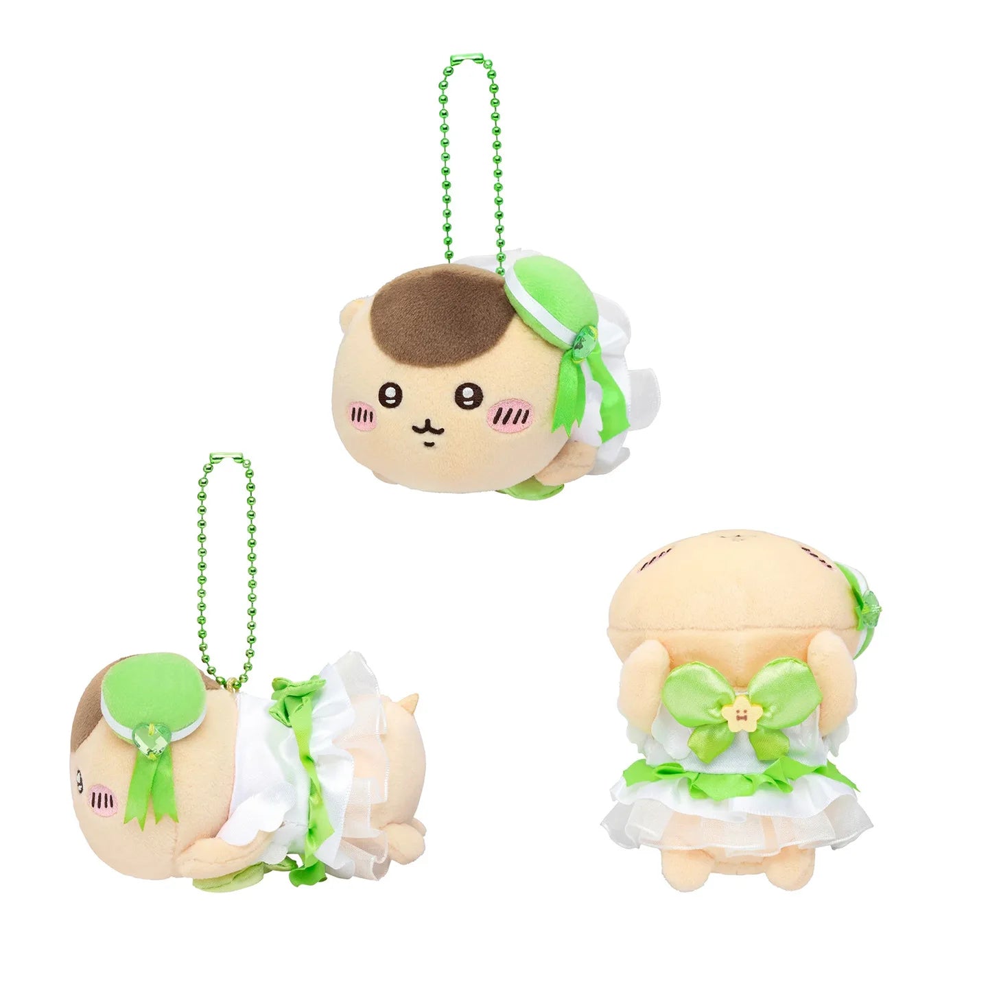 Cute Self-deprecating Bear Magic Girl Palm Position Series Plush Doll Pendant 2025 Popular Cartoon Doll Bag Hanging Keychain