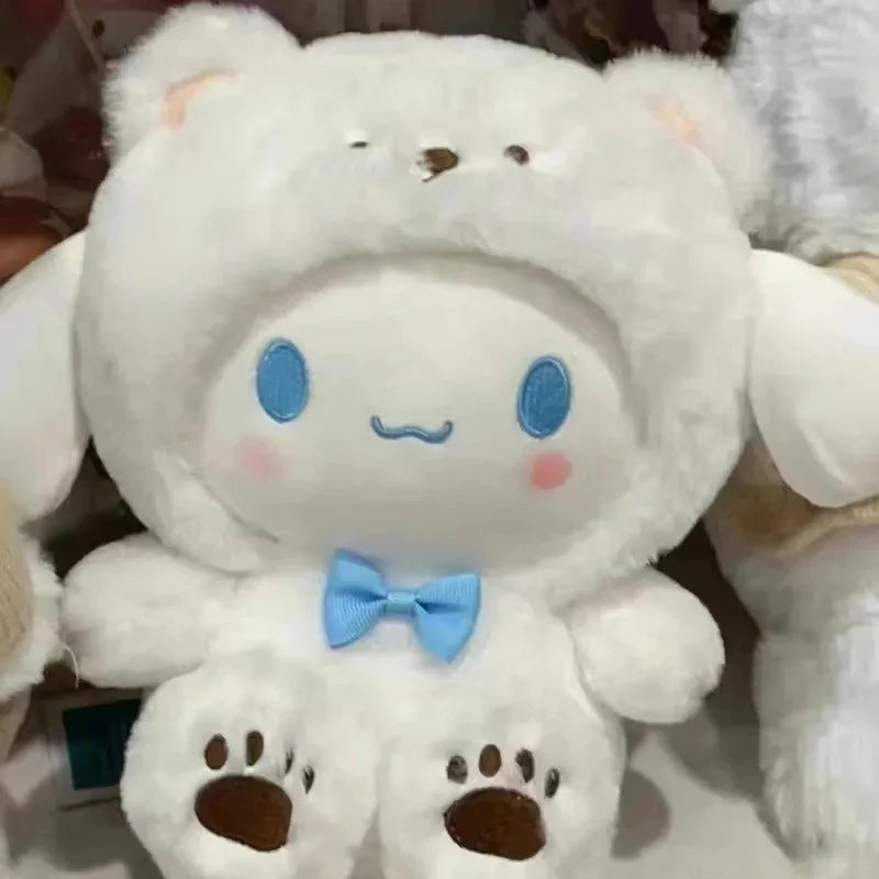 Sanrio 25Cm Anime Sanriod Toys Kawaii Kuromi Mymelody Cinnamorol Plush Soft Stuffed Animals Doll Plushie Pillow Xmas Gift Decor