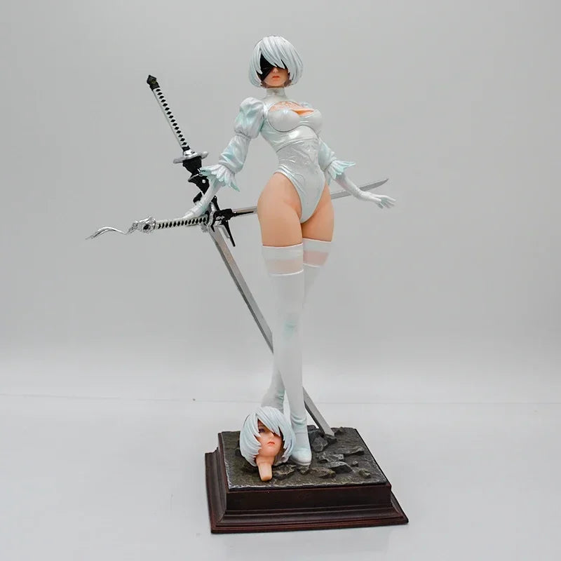 18cm NieR:Automata Ver1.1a YoRHa No.2 Type B Anime Girl Figure NieR Automata YoRHa No.9 Type 9S/2B Action Figure Model Doll Toys
