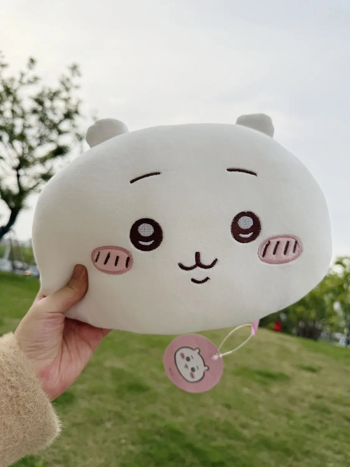 Chiikawa Car Seat Neck Pillow Waist Pillow Plush Cute Car Decoration Cartoon Cute Object Usagi Car Decoration Accessories Gift