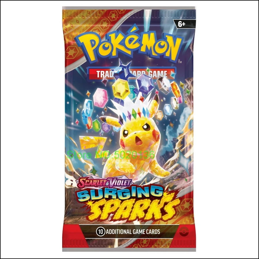 Surging Sparks Pokemon Stellar Crown Obsidian Flames Paradox Rift Lost Origin Trading Card Game Evolutions Booster Collecting