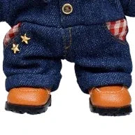 17cm Labubu Doll Cowboy Style Doll Clothes Set Doll Decoration Accessories Ropa Labubu