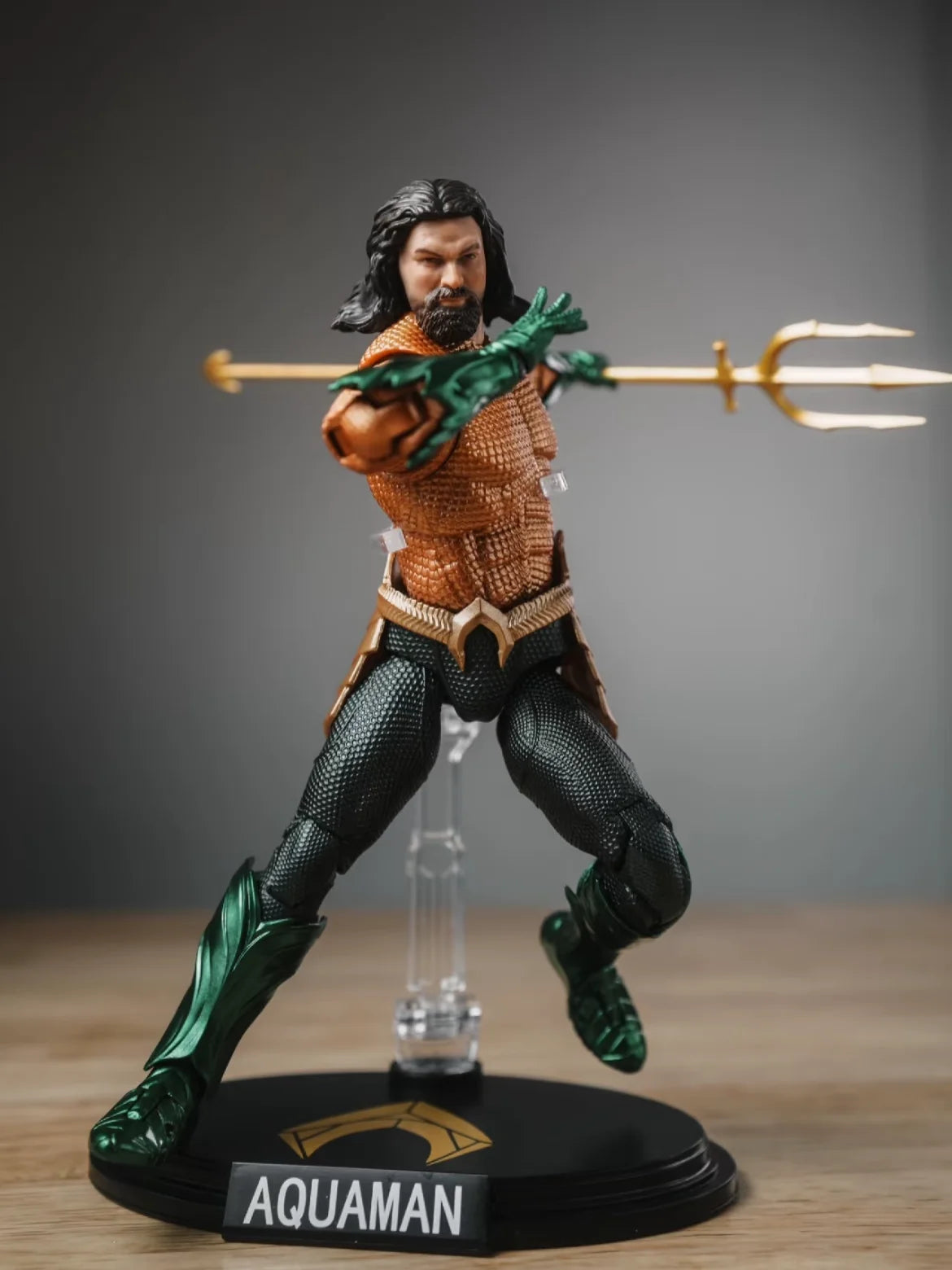 Original Fondjoy 1/9 Aquaman Mera Figure Justice League Figures Aquaman And The Lost Kingdom Figure Pvc Model Joint Movable Toy