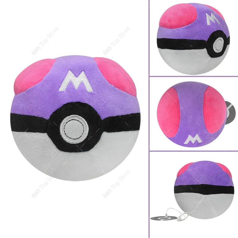 Pokemon Plush Toy Anime Garchomp Exeggutor Zapdos Cubone Ninetales Lucario Butterfree Mimikyu Poke Ball Stuffed Peluche Boy Gift