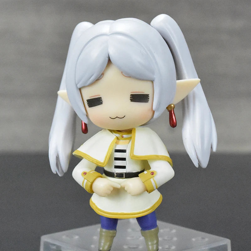 10cm Anime Frieren Mimic Action Figure GK Beyond Journey's End Frieren Figures Q Version PVC Collection Figurine Toys Gift