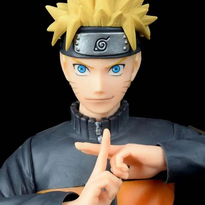 28cm Naruto Anime Figure Uzumaki Naruto Figure Grandista Shinobi Relations Nero Interchangeable Face Model Toy Action Figure