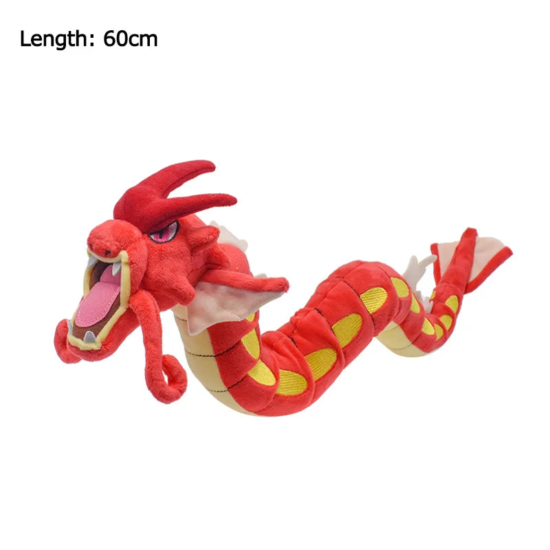 2 Styles Pokemon Plush Toys Gyarados Shiny Gyarados Doll Soft Stuffed Toys for Boy Girl Birthday Gift