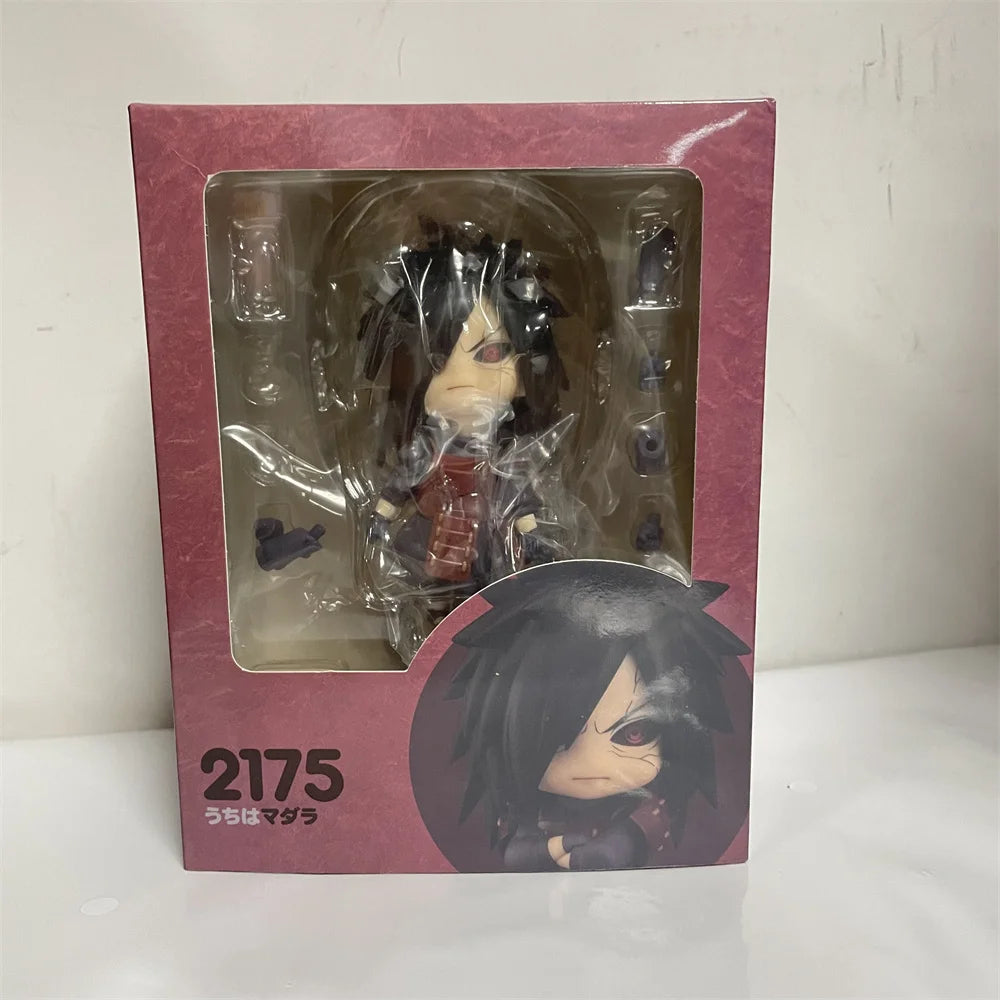 Anime Figures Naruto Uchiha Madara 2175 Uchiha Obito 2120 Action Figure Model Shippuden Toys for Children PVC Collector 10cm