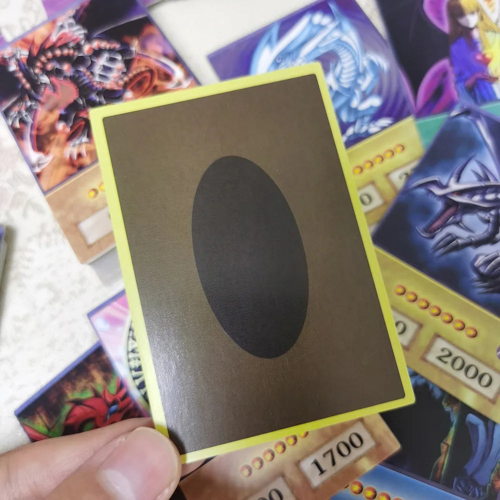 DIY 100PCS Yu-Gi-Oh GX Anime Style Cards E-HERO Yugioh GX Classical Proxy Card Kids Gift Holiday Party Playing Cards