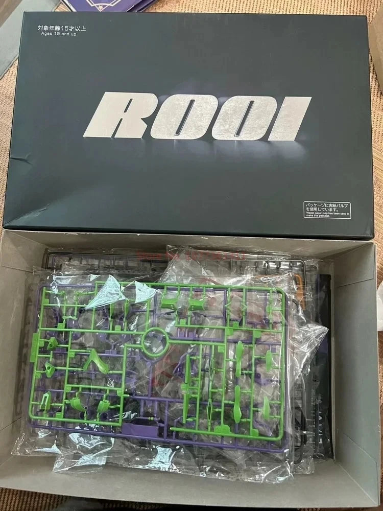 Rg Evan Gelion Model Kit 1:144 Evan Gelion Anime Action Figures Collectble Eva 01 Assembly Kit Mobile Suit Mecha Kits Toy Gift