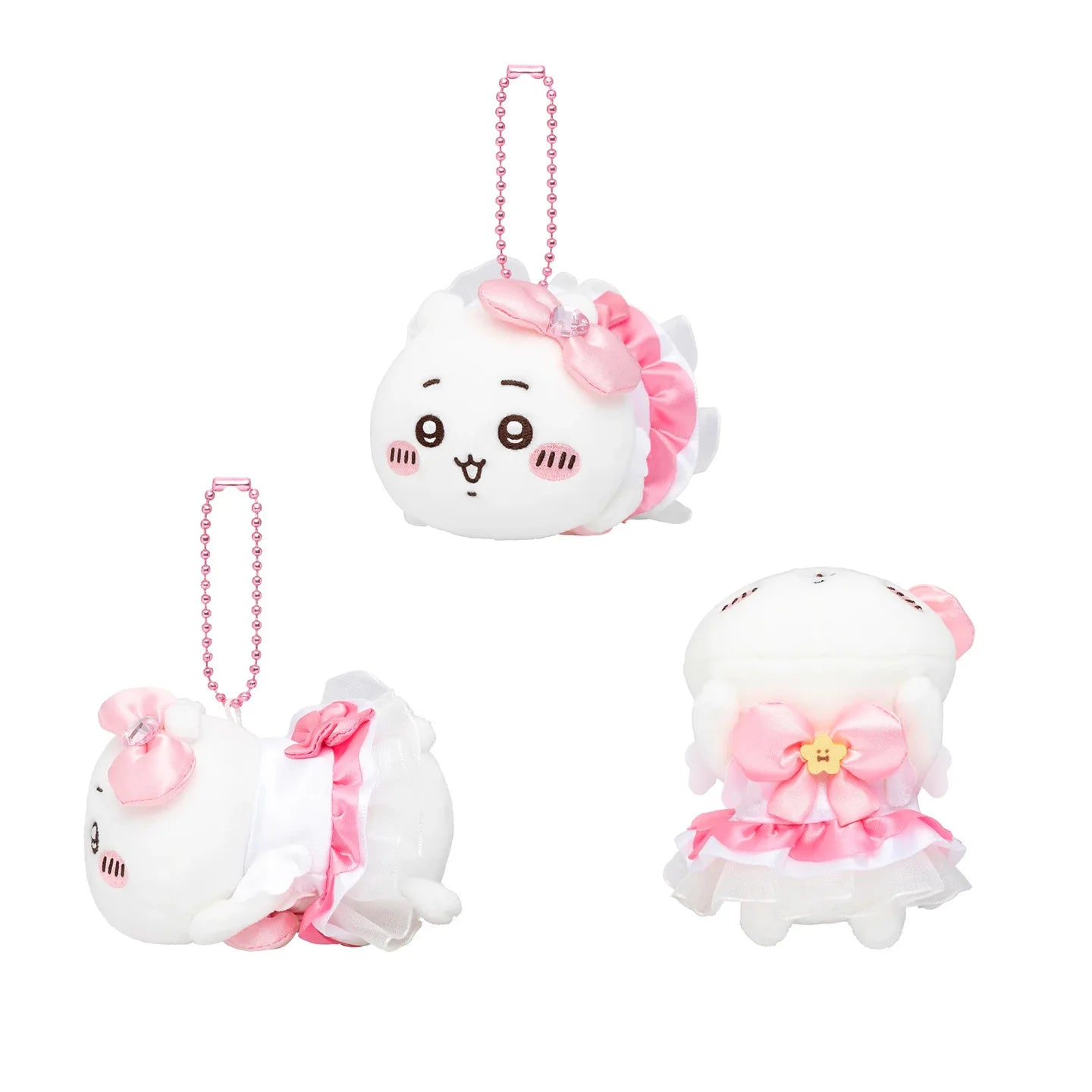 Cute Self-deprecating Bear Magic Girl Palm Position Series Plush Doll Pendant 2025 Popular Cartoon Doll Bag Hanging Keychain
