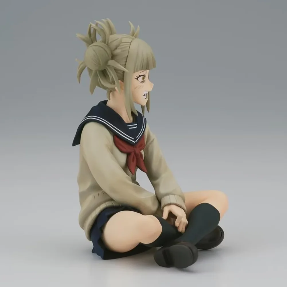 MHA Hero Academia toga himiko Figurine Collection anime Doll Toys Uraraka Ochako Sitting Action Figure Model Boy Girl gift 10cm
