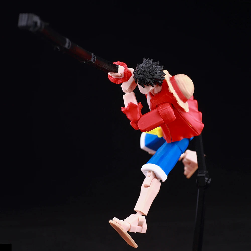 VIP-Dropshipping 9L3D Printed Anime Characters Lucky Dummy 13 Action Figures Multi-Jointed Movable Shapeshift Mannequin Toys