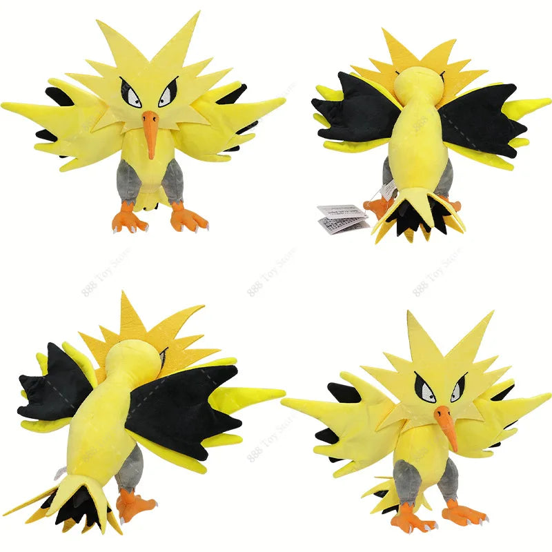 Pokemon Plush Toy Anime Garchomp Exeggutor Zapdos Cubone Ninetales Lucario Butterfree Mimikyu Poke Ball Stuffed Peluche Boy Gift