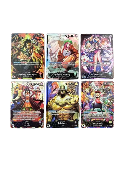 ONE PIECE English Version Rebecca Donquixote Doflamingo DIY Homemade Xtreme Collection Card Christmas Birthday Gift Game Toys