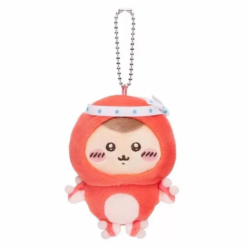 Chiikawa Hachiware Usagi Cute Squid Plush Pendant Octopus Doll Package Ornament