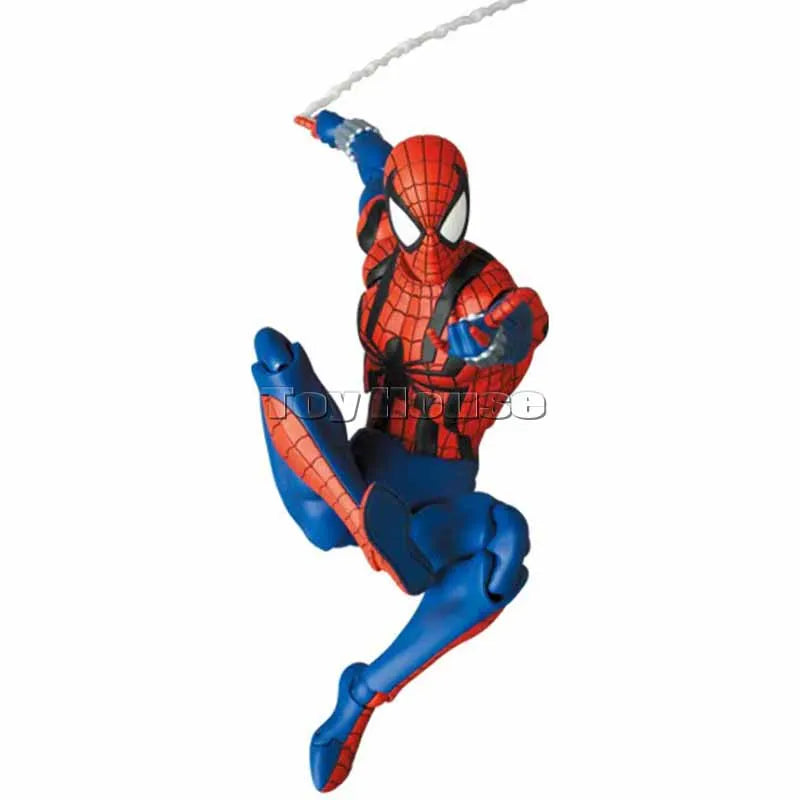 In Stock Ct Toys Spiderman Mafex 143 Ben Reilly Comic Ver The Amazing Spider-Man 001 Anime Action Figure Figurine Toys Kids Gift