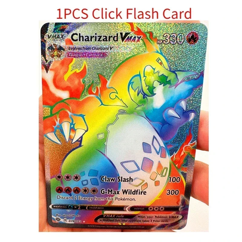 PTCG Pokemon Vmax Charizard Rayquaza Umbreon Toys Hobbies Hobby Collectibles Game Collection Anime Cards
