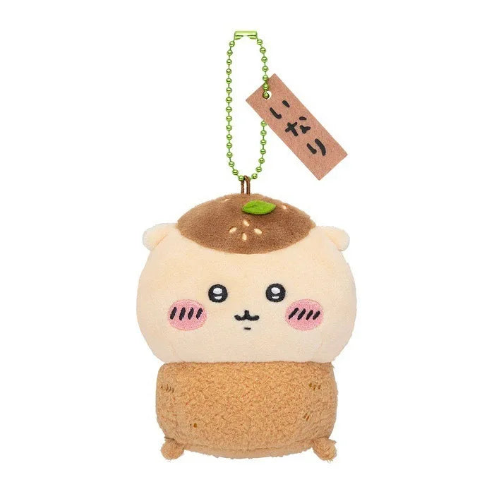 Chiikawa Sushi Series Hachiware Black Tea Cup Usagi Caviar Flying Squirrel Sea Otter Lion Sa Pendant Plush Doll Bag Hanging Gift