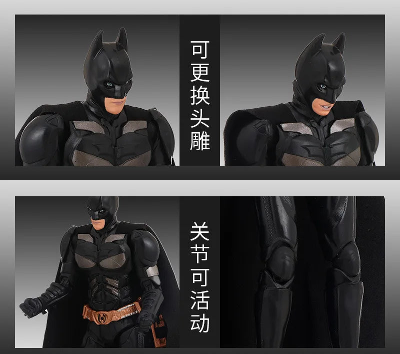Dc Justice League Series 20cm Batman Action Figure Model Doll Sculpture Tabletop Ornaments Boy Toy Birthday Gift Kids Toy