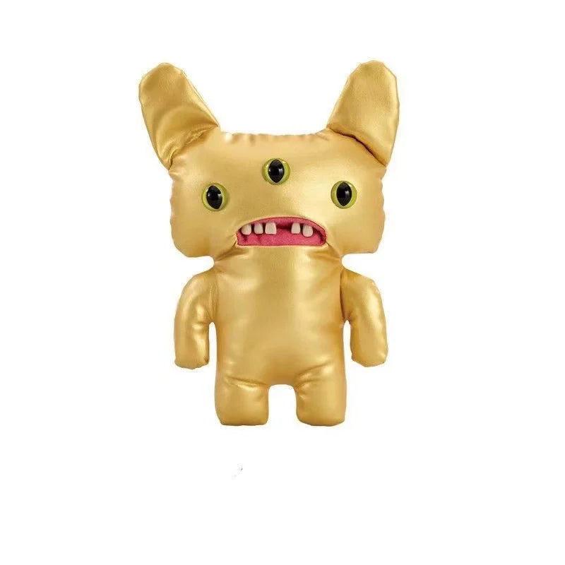 Fuggler Big Teeth Monster Pendant Keya Funny Ugly Big Tooth Monster Toy Bag Plush Keychain Pendant Doll Holiday Gifts