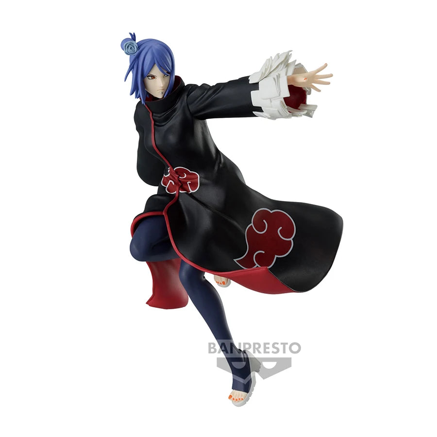 Anime Naruto Shippuden Vibration Stars Konan PVC Action Figures 160mm Bandai Figurine Collection Model Toys