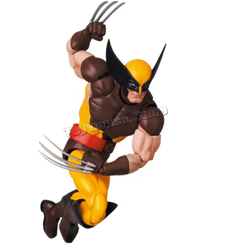 In-Stock Ct Toys Wolverine Mafex 138 Figure Brown Comic X-Men Action Figure Shf Anime Figurine Ko Model Kid Toy Christmas Gift