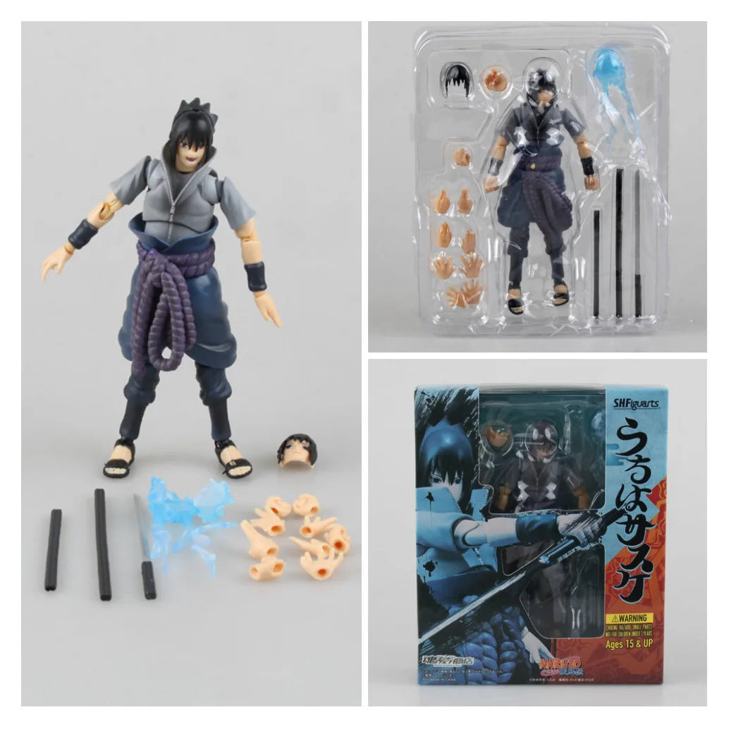 Action Anime NARUTO Gaara Kakashi Uzumaki Boruto Uchiha Madara Sasuke Model Toys for Kids Adult Home Room Car Decoration Gift