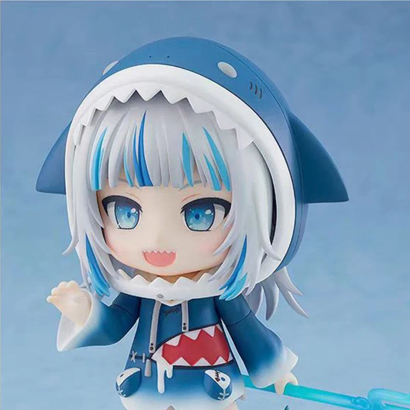 Anime Cute Shark Hololive Action Figure Gk Kawaii Gawr Gura Figure Kindergarten Ver Figurine PVC Collectible Peripheral Gifts