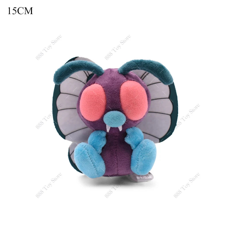 Pokemon Plush Toy Anime Garchomp Exeggutor Zapdos Cubone Ninetales Lucario Butterfree Mimikyu Poke Ball Stuffed Peluche Boy Gift